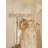 Vertbaudet Kinderzimmer Wandgarderobe BABYLON 4 Tier-Haken beige