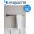 Garden Trading Farringdon Bathroom Small Metal Towel Rail Bar Holder Grey Steel