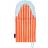 Marimekko Piccolo Ovnhandske White-Tomato Red-Light Blue Grydelap Orange, Rød, Hvid, Blå