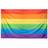 Boland Regnbue Flag 200x300 cm