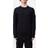 Stone Island Men's Logo Lightweight Cotton Fleece - Black