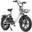 Engwe L20 90 Mile Front Suspension Step-Thru E-bike - Snow White Unisex