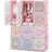 Casart Portable Kids Wardrobe Bedroom 12-Cube Baby Closet Pink