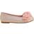 Accessorize Kids' Corsage Flower Ballerina Shoes - Pink
