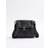 River Island Womens Black Leather Zip Messenger Bag - Black
