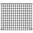 Panacea Traditional Black Metal Fence Panel 0.93m x 0.81m