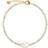 Edblad Beach Pearls Bracelet - Offwhite Gold