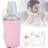 Konnwei USB Baby Bottle Warmer Portable Milk Travel Storage Insulation Thermostat Pink