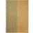 ferm LIVING Pila Linen Plaid 120x170 Khaki/Aged Tæppe Guld, Gul (170x120cm)