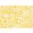 Arabia Moomin Placemat Party 31x46 cm Place Mat Yellow