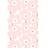 Marimekko Unikko Satin Fabric White-Light Pink-Gold Fabrics Gold, Pink, White