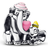 Pandora Disney Dumbo & Mum Charm