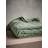 French Connection Washed Velvet Sage - Bedspread Green