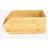 Five Stabelbar Kasse I Bambus Organizer 17,5 x 30,5 x 12,5 cm Opbevaringsboks