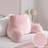 OHS Matte Velvet Pinsonic Cuddle Cushion - Blush - Complete Decoration Pillows Pink