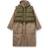 H2OFagerholt Sherlock Coat - Sand/Dark Green Moss