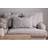 Nkuku Juliyet Cotton & Wool 50 x 50 cm Cushion Cover Natural (50x50cm)
