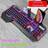 OUTMIX 2025 618 Teclado PRO Gaming Toetsenbord RGB LED Achtergrondverlichting Plug And Play Wit/Zwart