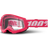 100% Strata 2 Essential Motocross Goggles - White/Pink