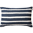 Chhatwal & Jonsson Block Stripe Outdoor 40x60 cm Blue-off White Cushion Cover Blue