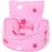Bean Lazy Cotton Pink Stars Bag Arm Chair Seat with Beans