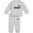 Puma Essentials Minicats Crew Shirt Set Toddler - Gray