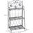 OutSunny Indoor Outdoor Freestanding 3-Tier Garden Plant Stand 44L x 25W x 96H cm