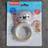 Fisher-Price Koala Grey Baby Teether Sensory Toy
