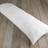 Dunelm Side Sleeper Body - White Ergonomic Pillow