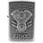Zippo V-Twin Borstad Krom