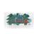 Minky Festive Tree Scourers Green