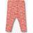 Wheat Jersey Leggings Jules - Coral Flowers