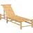 vidaXL Solsäng 55x199x30 cm Bambu