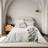 Bedeck Amalia Set Duvet Cover White, Silver