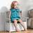 Aiyaplay Grey Wooden Storage Bench