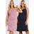 Yours Curve 2 Pack Nightdresses - Pink/Navy Blue