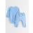 Lindex Set Body Trousers Back Focus E - Blå