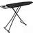 Rainberg Folding Ironing Board with Jumbo Iron Rest - Black