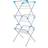 Minky 3 Tier Trio Indoor Concertina Clothes Airer Dryer - Silver