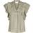 Neo Noir Jayla S Voile Top - Smoke Green
