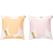 Marimekko Unikko Kuddfodral 50x50 cm 2-Pack Vit Kuddöverdrag Vit, Rosa (50x50cm)