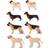 Kikkerland Magnetic Dog Bookmarks
