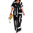 Shein Plus Women Casual Brush Stroke Printed VNeck Batwing Sleeve Wide Leg Jumpsuit