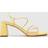 Schuh Shiloh Block Heel - Pale Yellow