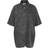 Noisy May Denim Mini Shirt Dress - Washed Grey