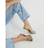 River Island Womens Gold Caged Heeled Sandals - Gold