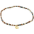 Pilgrim Armband Indie Grått, guldpläterat