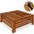 Deuba Parasol Base Acacia Wood 62x62x26cm