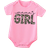 Shein Baby Girls Slogan Letter Printed Triangle Bodysuit With Short Sleeves