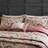 Morris & Co Artichoke Super Kingsize Set Wine Duvet Cover Grey